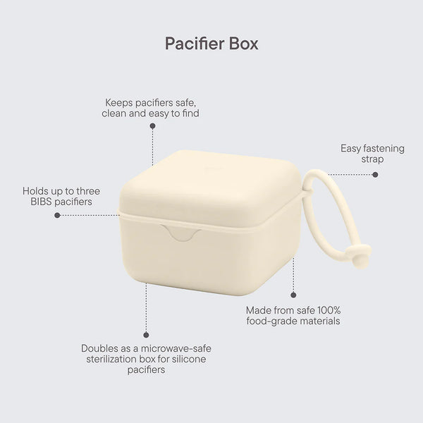 BIBS x LIBERTY Pacifier Box Oscar Meadow - Blossom