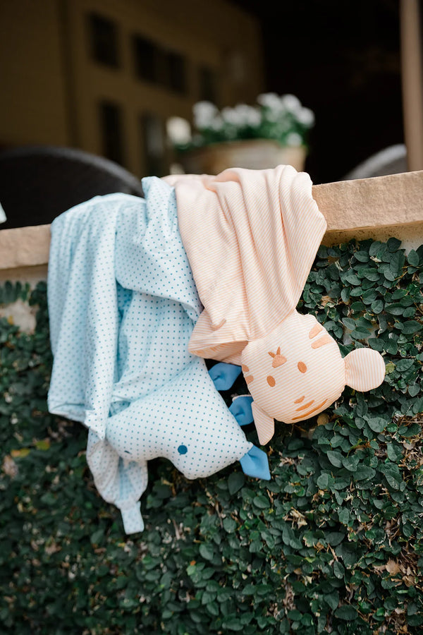 Mini-Stripe Tiger Lovey Blanket