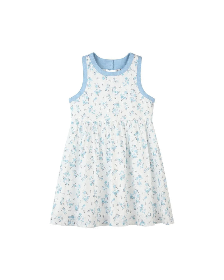Adele Dress - Blue Floral