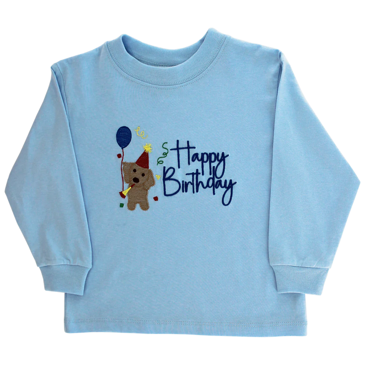 Happy Birthday - Boys Long Sleeve Tee