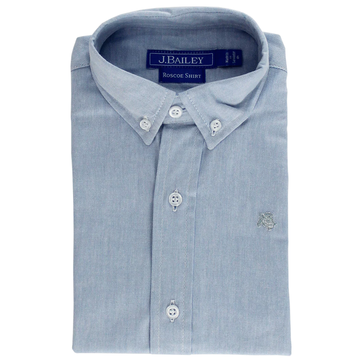 Roscoe Button Down - Blue Oxford