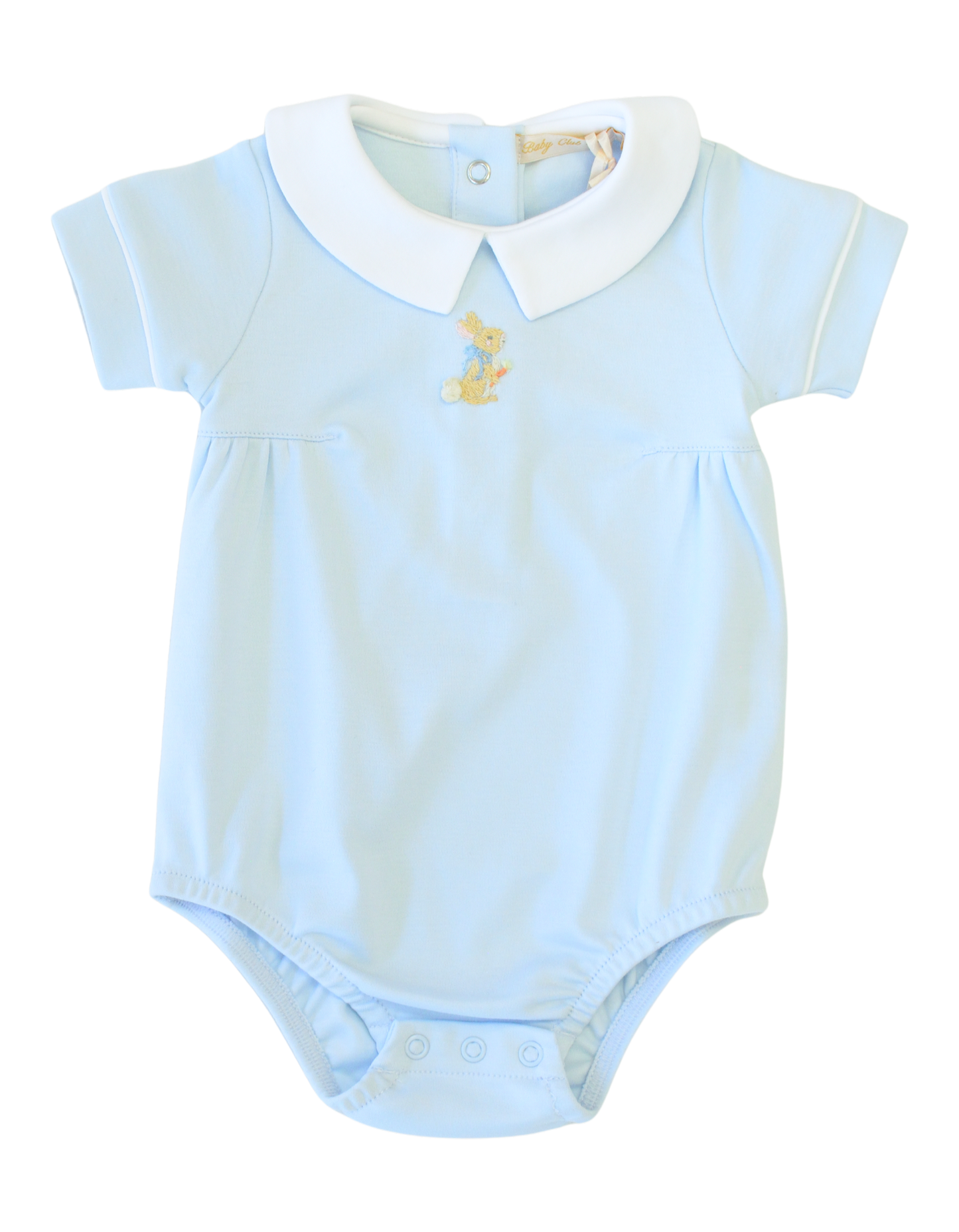 Little Hop - Boy Light Blue Bubble with Embroidery