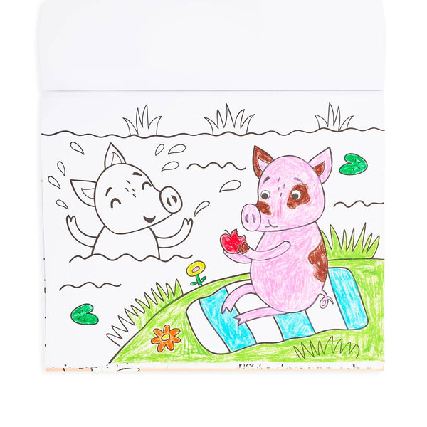 Color-in' Book: Little Farm Friends