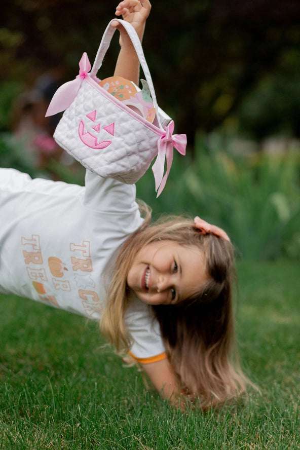 Petite Pumpkin Tote - Pink