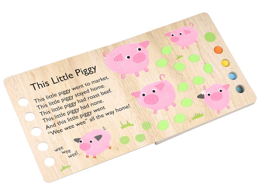 Touch and Trace Nursery Rhymes: This Little Piggy