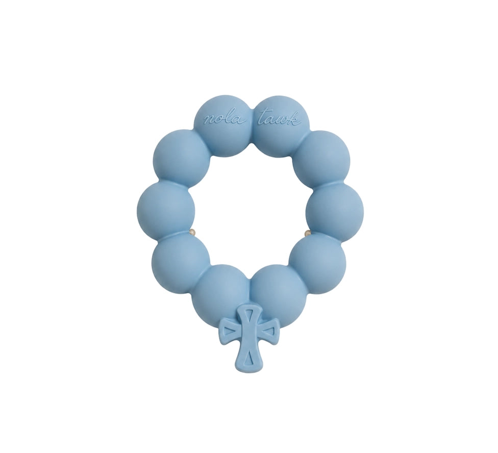 Blue Blessing Beads Teether
