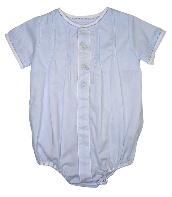 Blue Boy Transportation Shadow Stitch Bubble