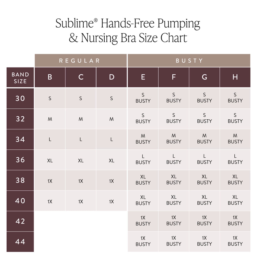 Sublime® Hands-Free Pumping & Nursing Bra-Pink Heather