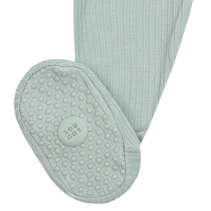 Bailey Ribbed Zipper Footies