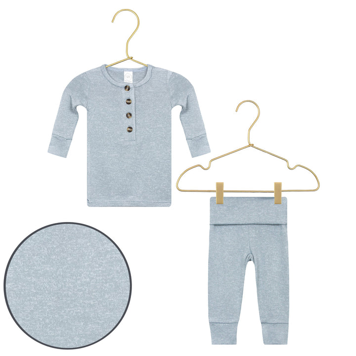 Miller Plush Knit Top + Bottoms