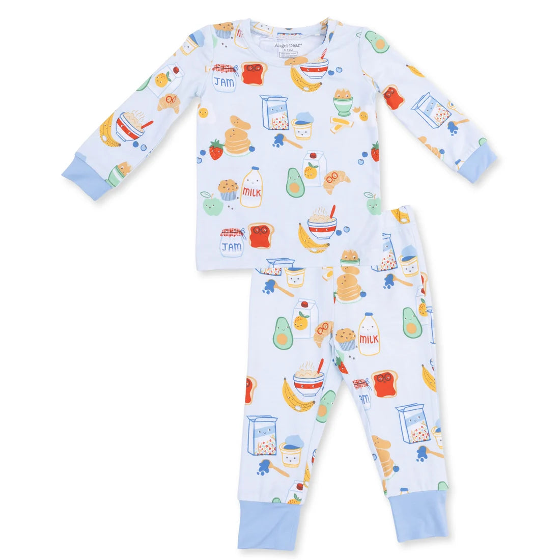Breakfast Club Blue  Long Sleeve Loungewear Set