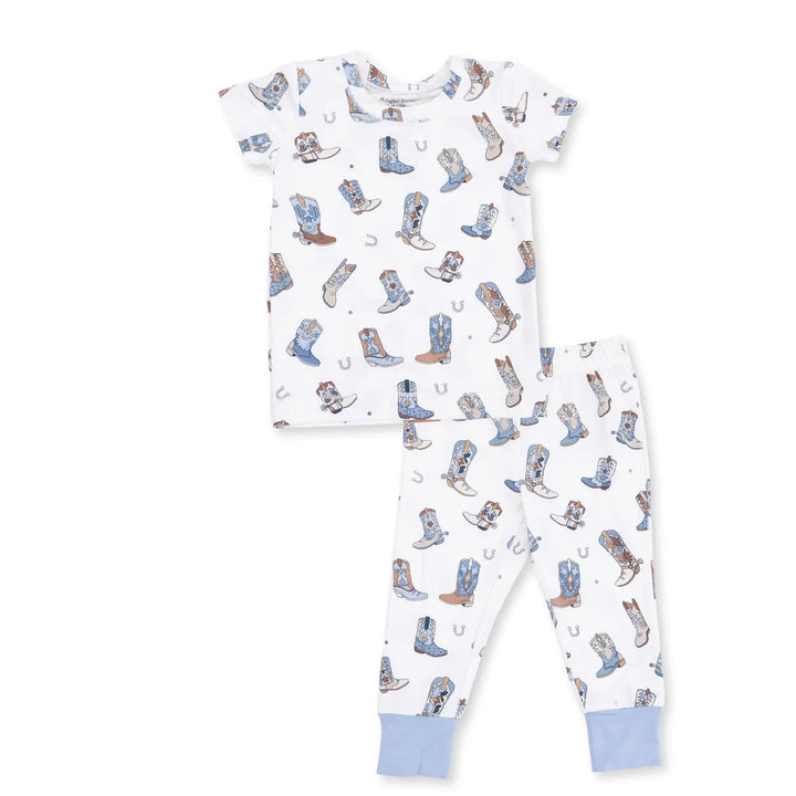 Buckaroo Boots Short Sleeve Loungewear Set
