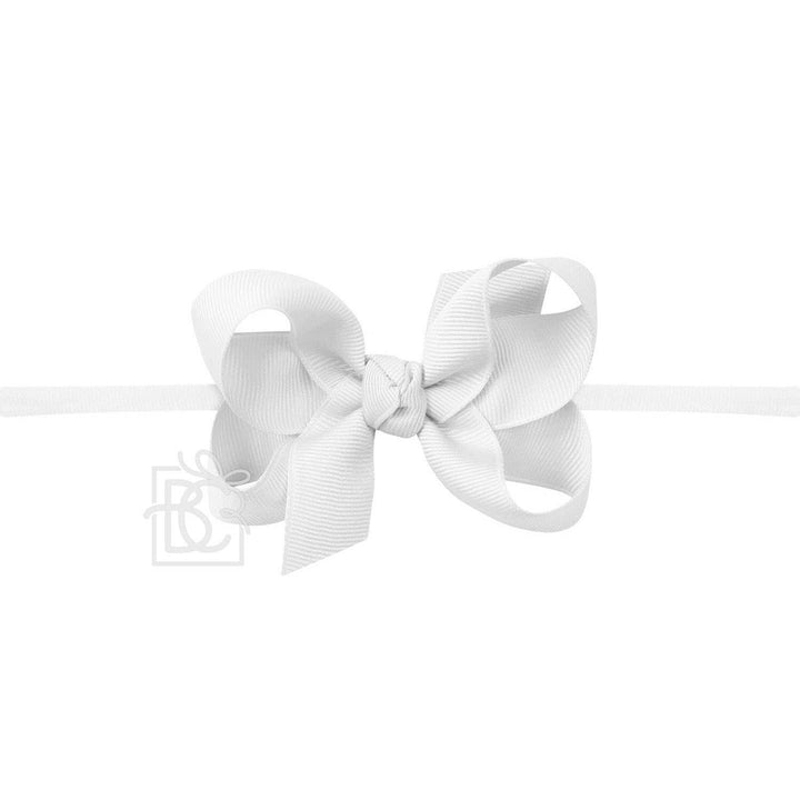 Medium Pantyhose Headband With Signature Grosgrain Bow