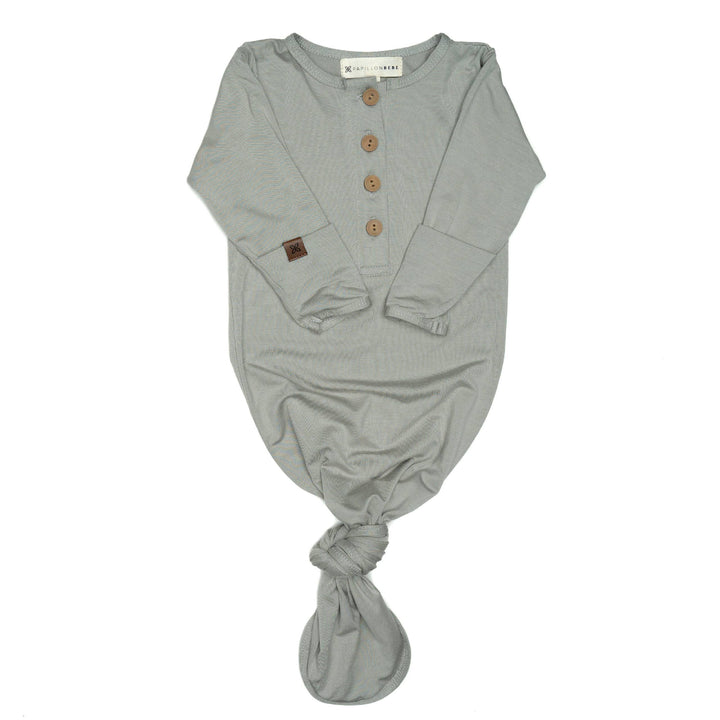 Knotted Gown in Sage