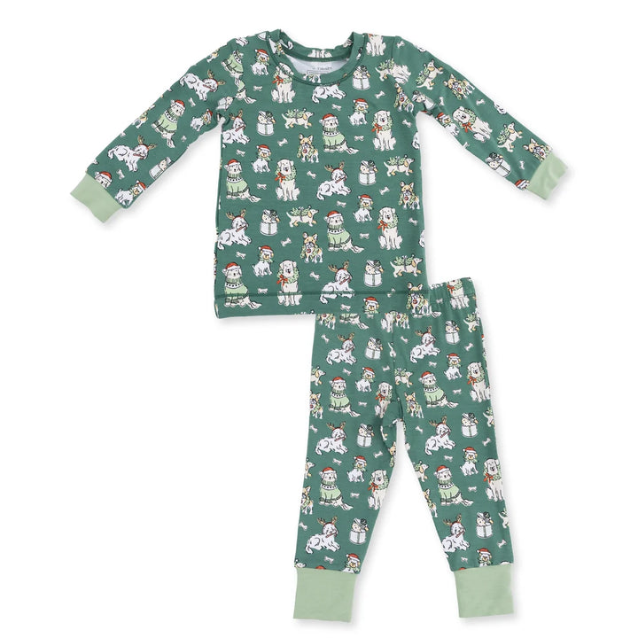 Christmas Dog Uni- Long Sleeve Lougewear Set