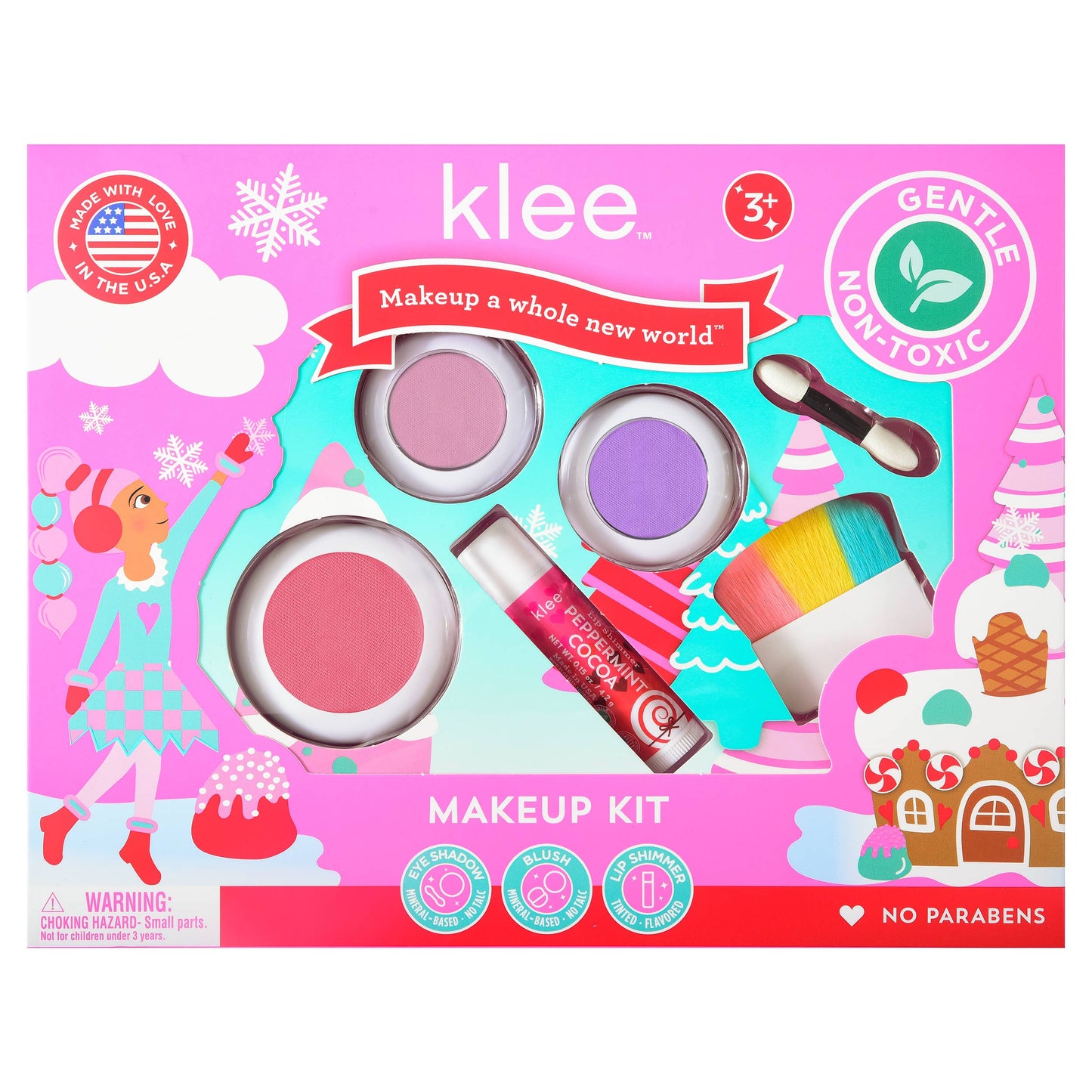 Sparkly Reindeer - Holiday 4PC Mineral Makeup Kit