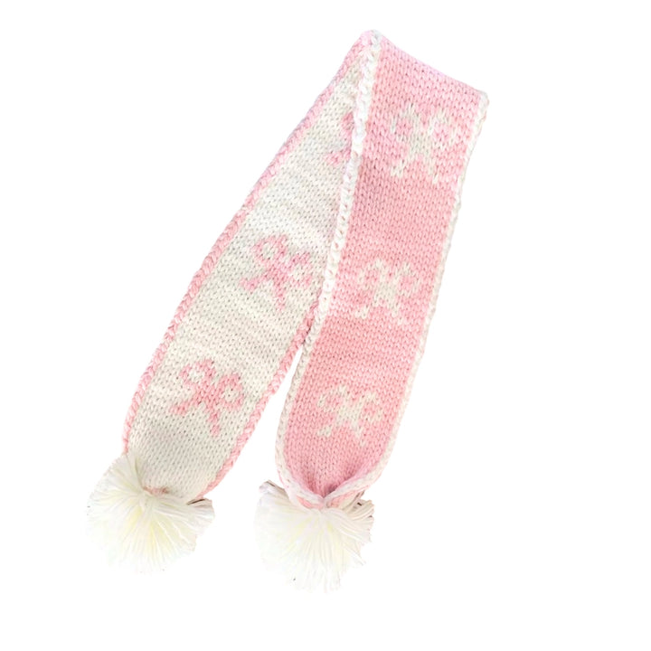 Pink Bows Scarf (Girls)