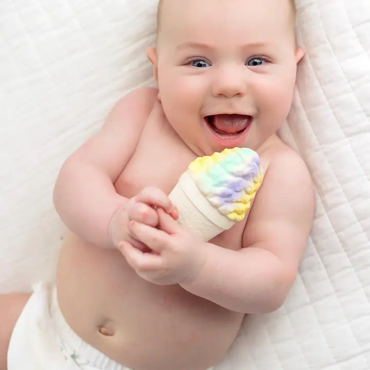 Just Chillin' Snoball Bath Toy & Baby Teether