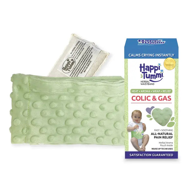 Honeydew Green Plush Waistband and Herbal Pouch