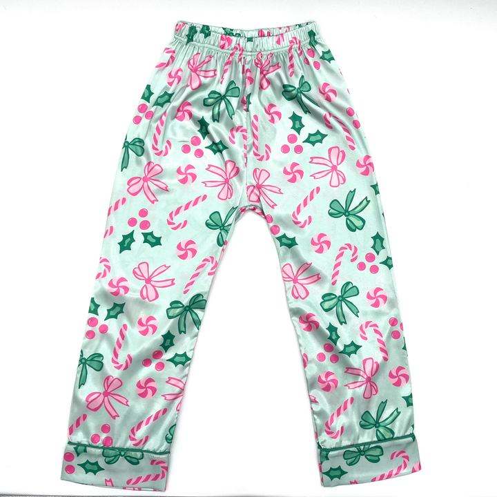 Candy Canes Silky PJ Set