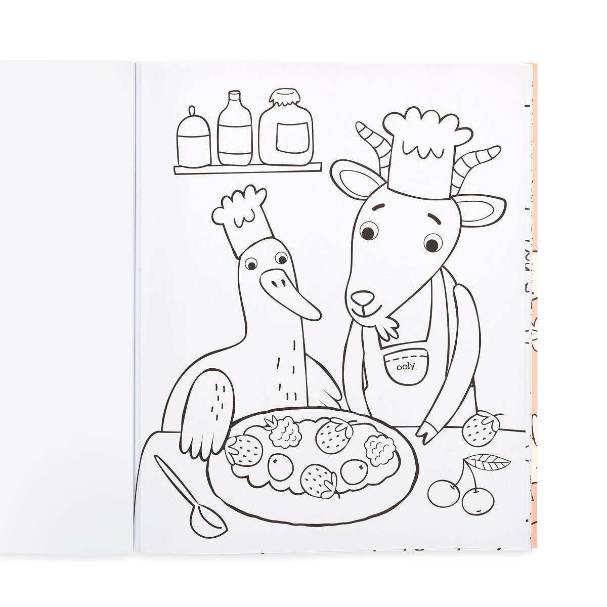 Color-in' Book: Little Farm Friends