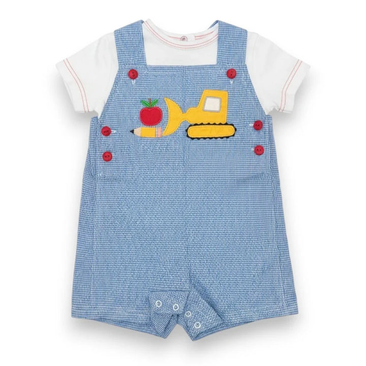Petit Ami Shortall W/Apple & Bulldozer