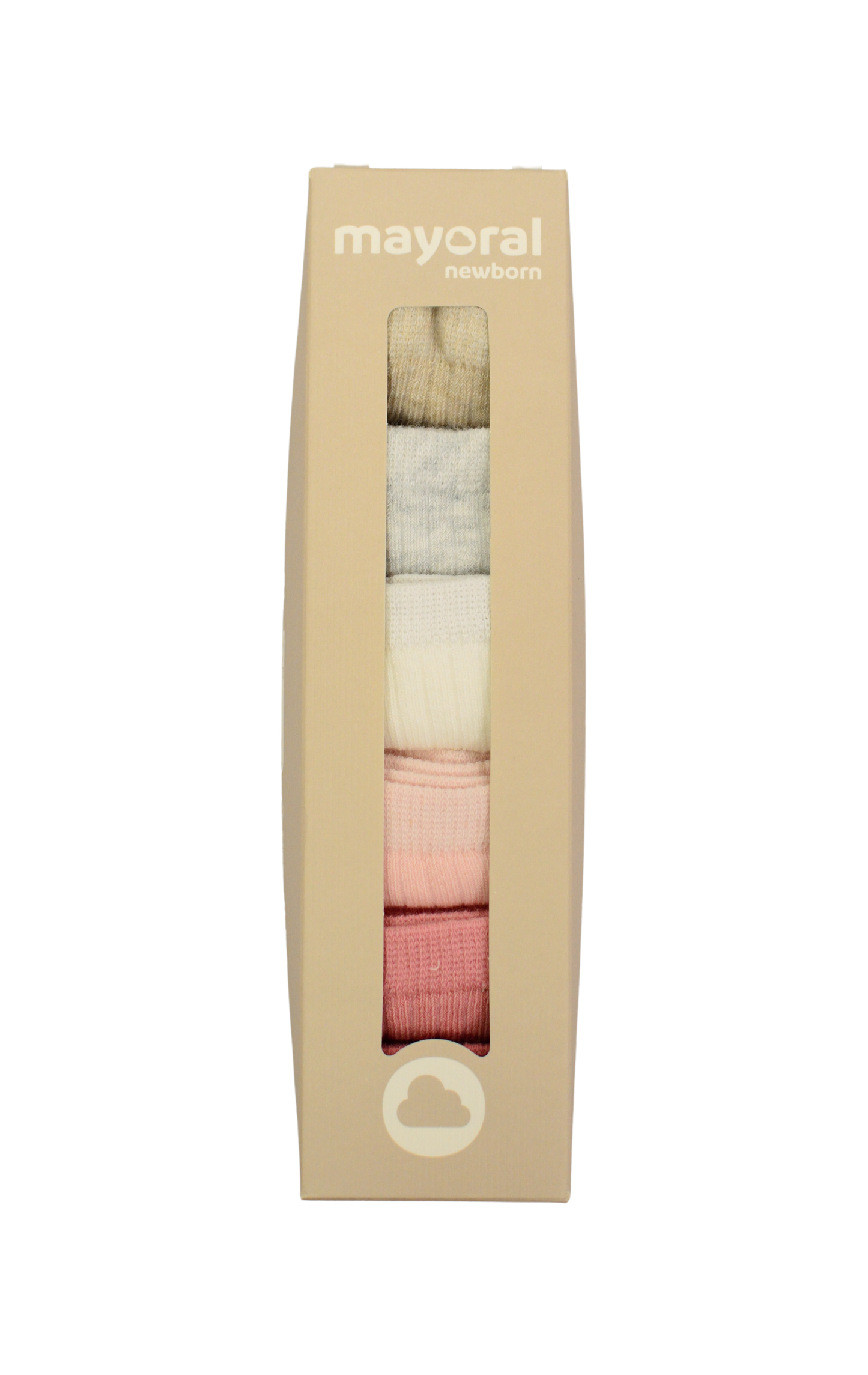 Set of 6 Socks - Pink