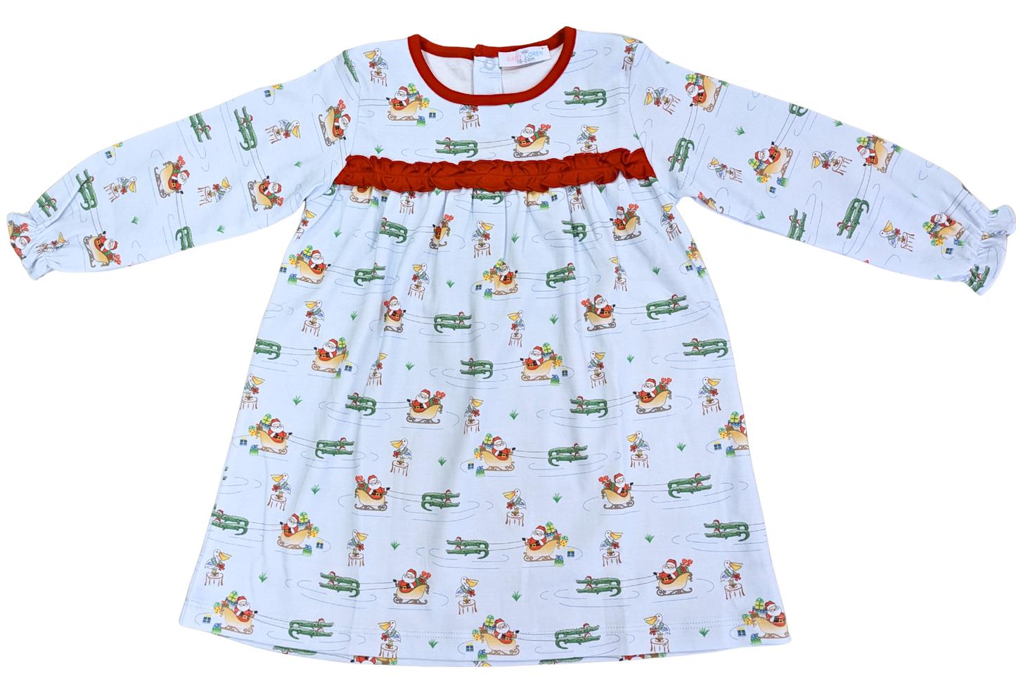 Cajun Christmas Pima Dress