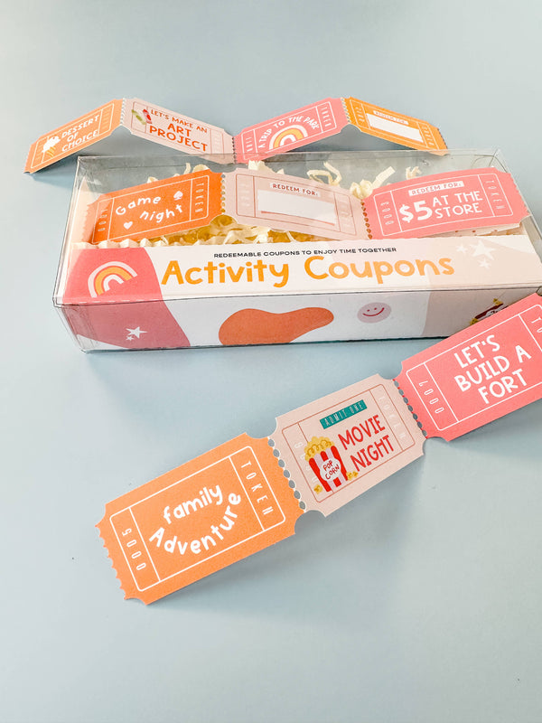 Rainbow Activity Tickets for Kids