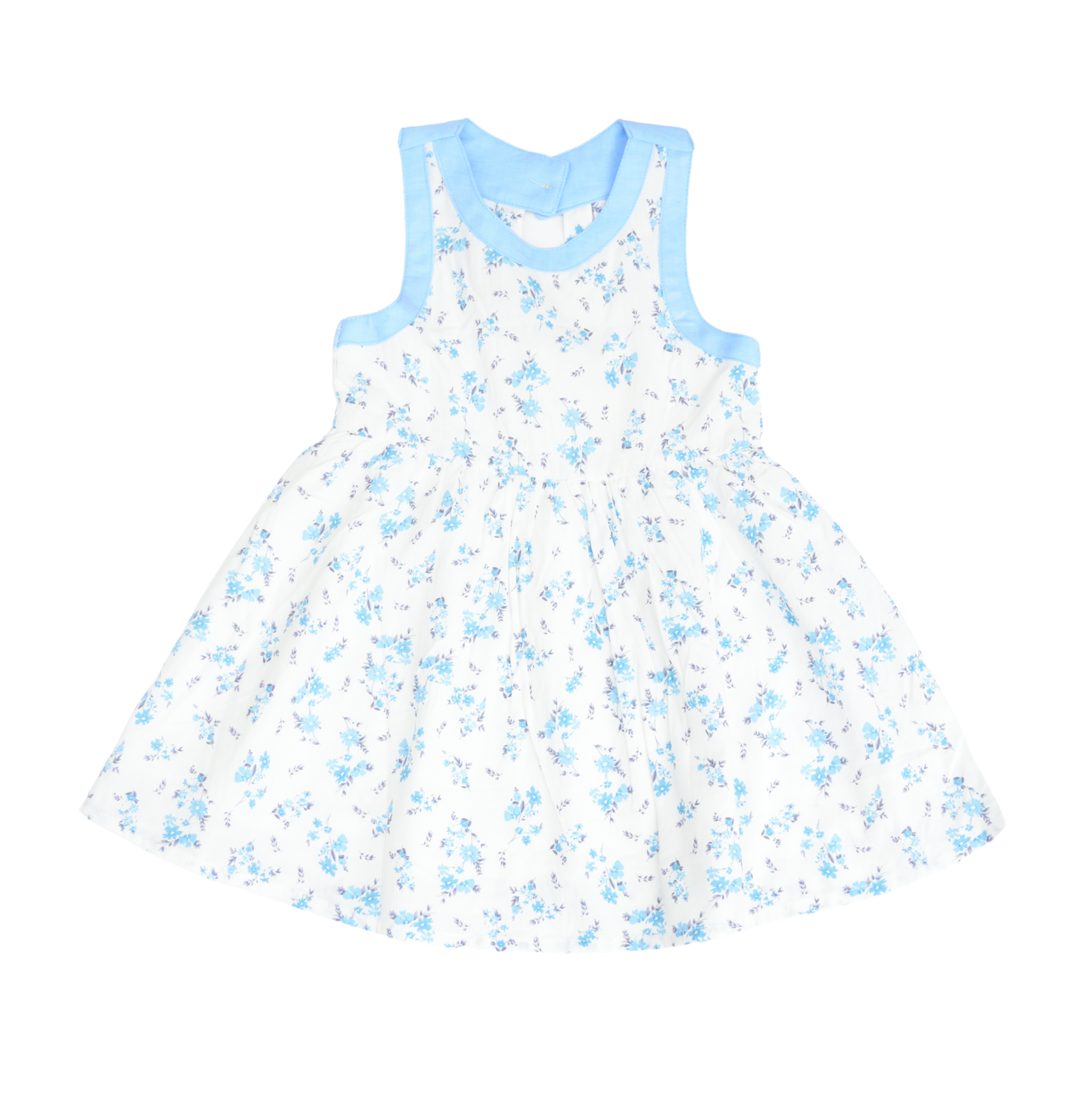 Adele Dress - Blue Floral