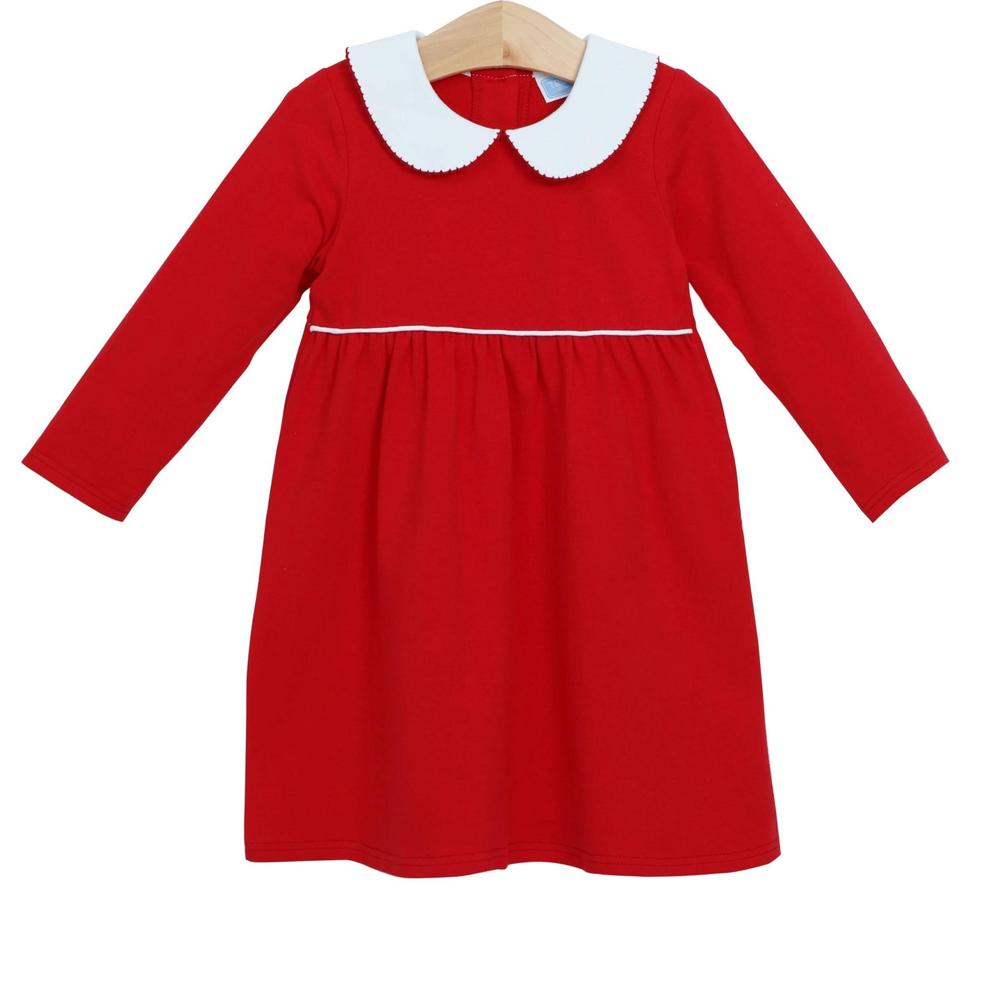 Claire Long Sleeve Dress - Red
