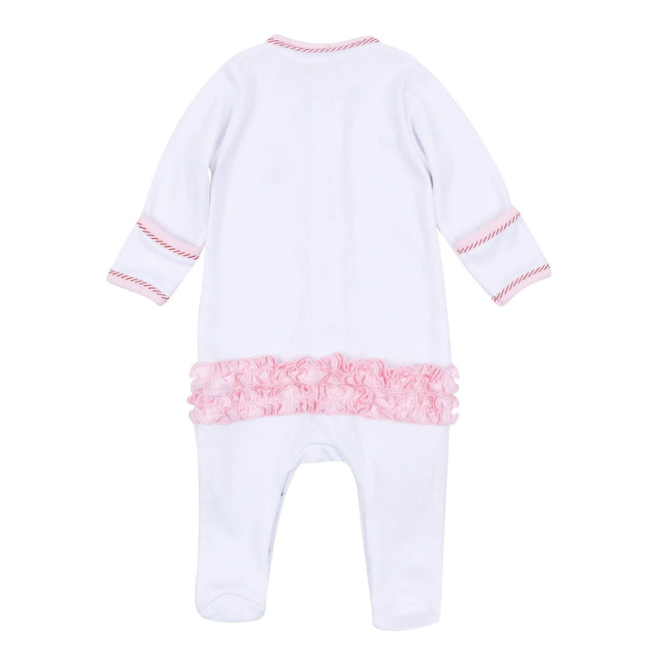 Jolly Ribbon Ruffle Footie
