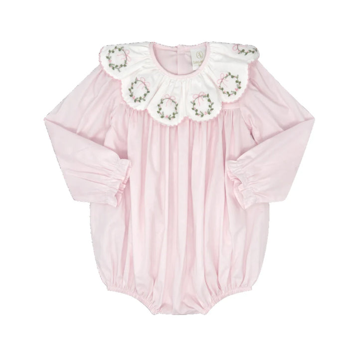 Chloe Bubble-Blessing Pink Batiste Wreath