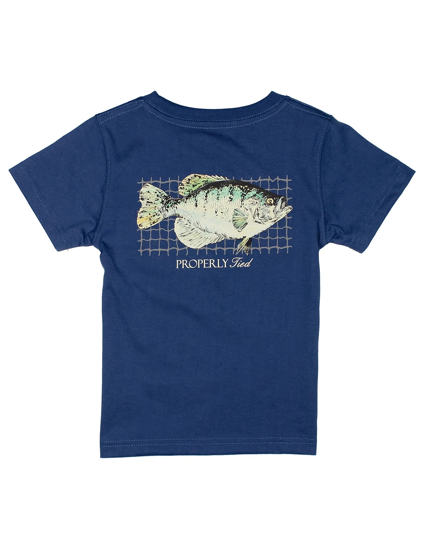 Boys Crappie SS River Blue
