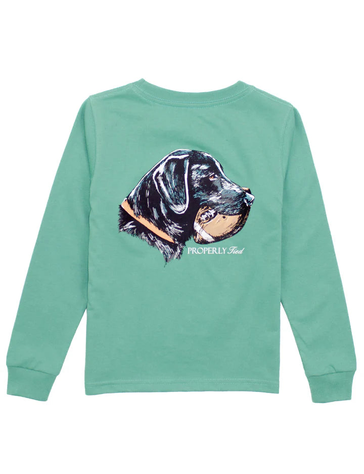 Boys Good Catch LS Ivy
