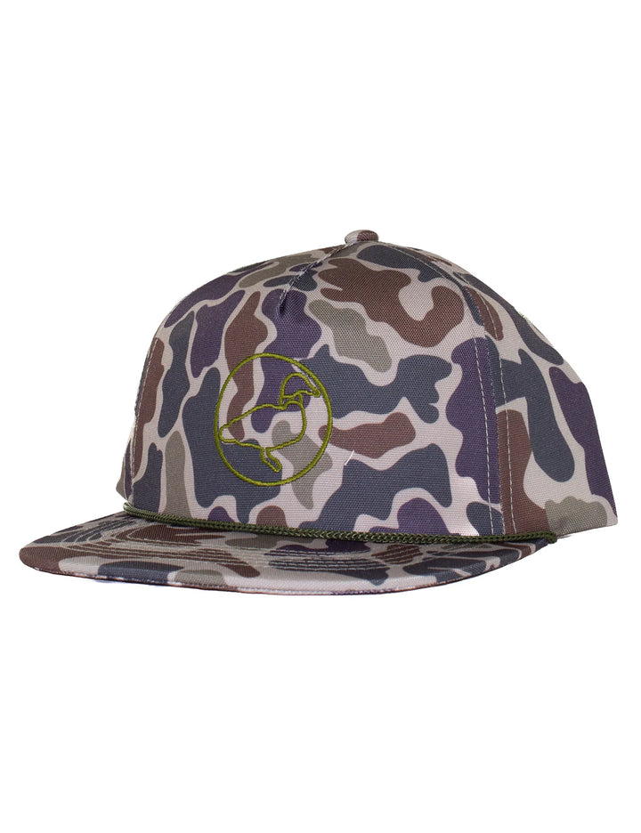 Sportsman Rope Hat - Vintage Camo