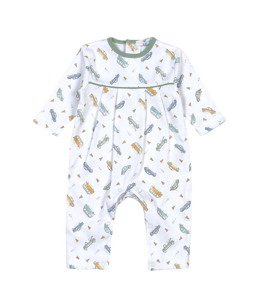 Vintage Cars Pima Romper