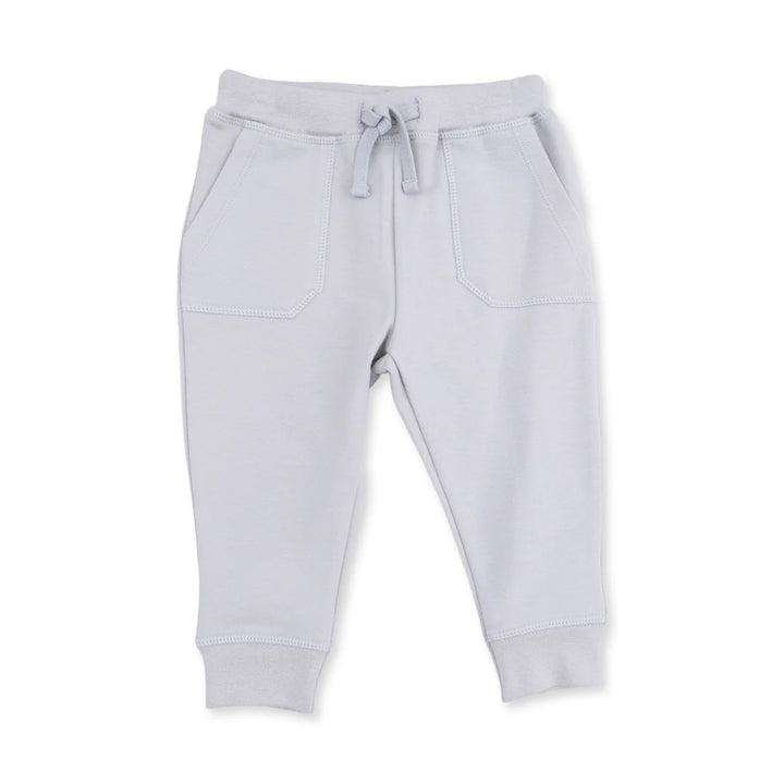 Solid Blue Pearl Jogger Pant