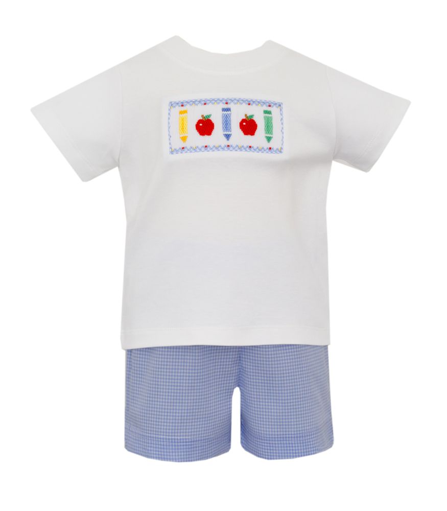 Back to School Boy Short Set