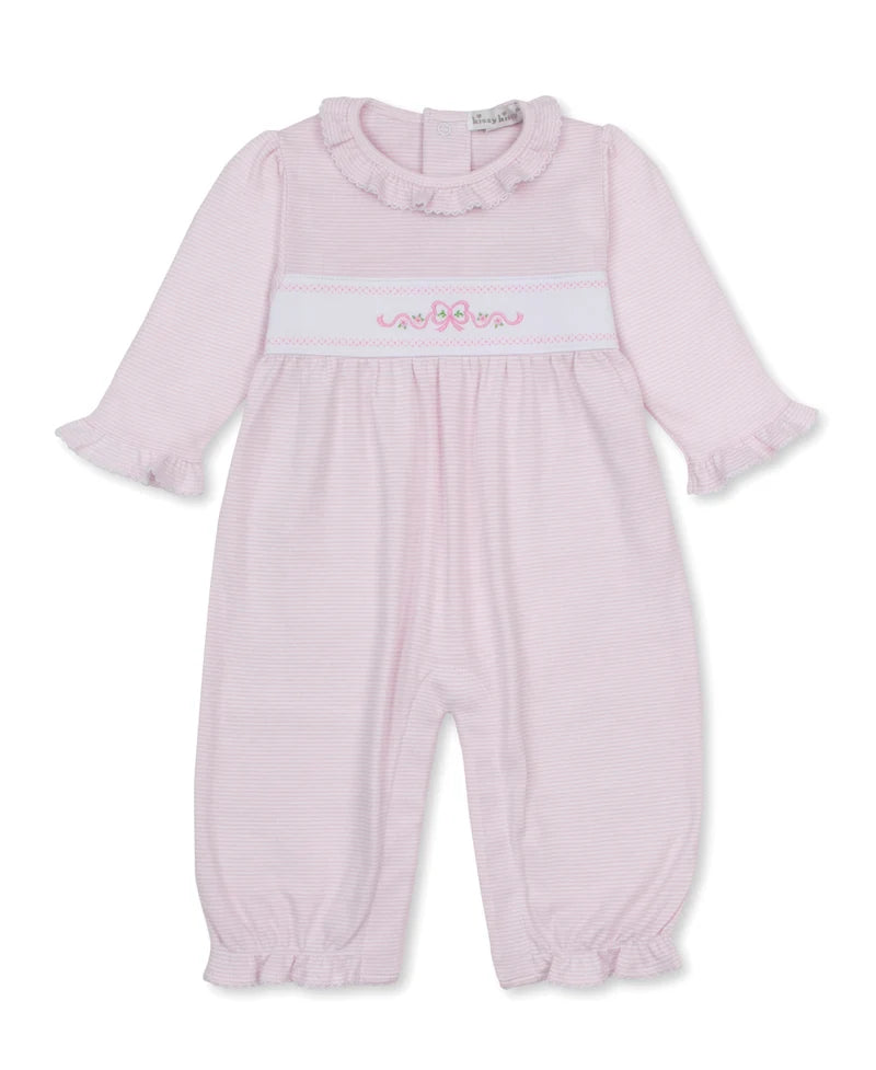 Classic Treasures Pink Stripe Playsuit