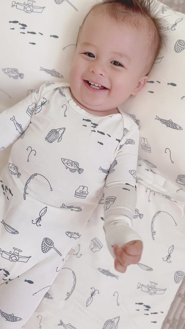 Convertible Pajamas - Fishing