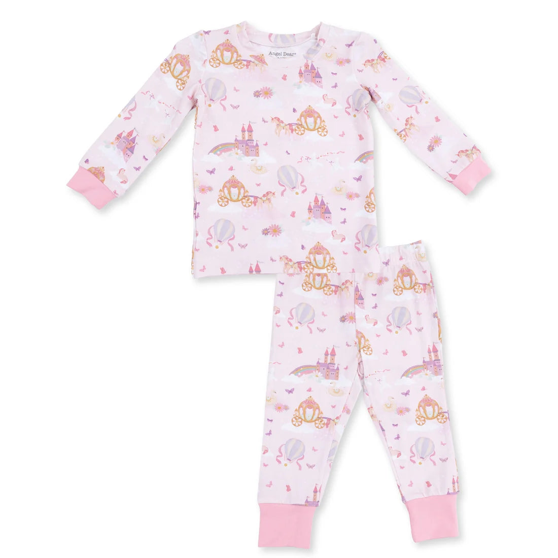 Princess Unicorn & Castle Long Sleeve Loungewear Ser
