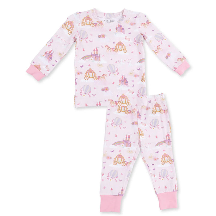 Princess Unicorn & Castle Long Sleeve Loungewear Ser