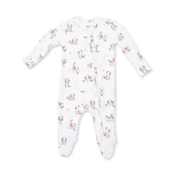 Explorer Puppy Blue 2 Way Zipper Footie