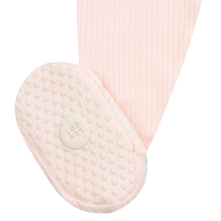 Rosie Ribbed Zipper Footies