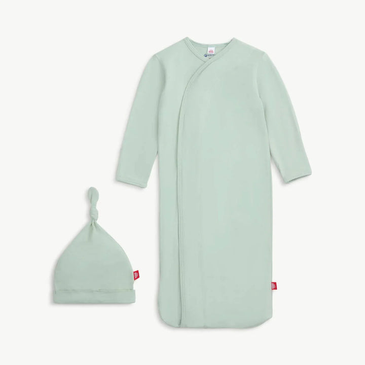 Seafoam Magnetic Gown & Hat Set