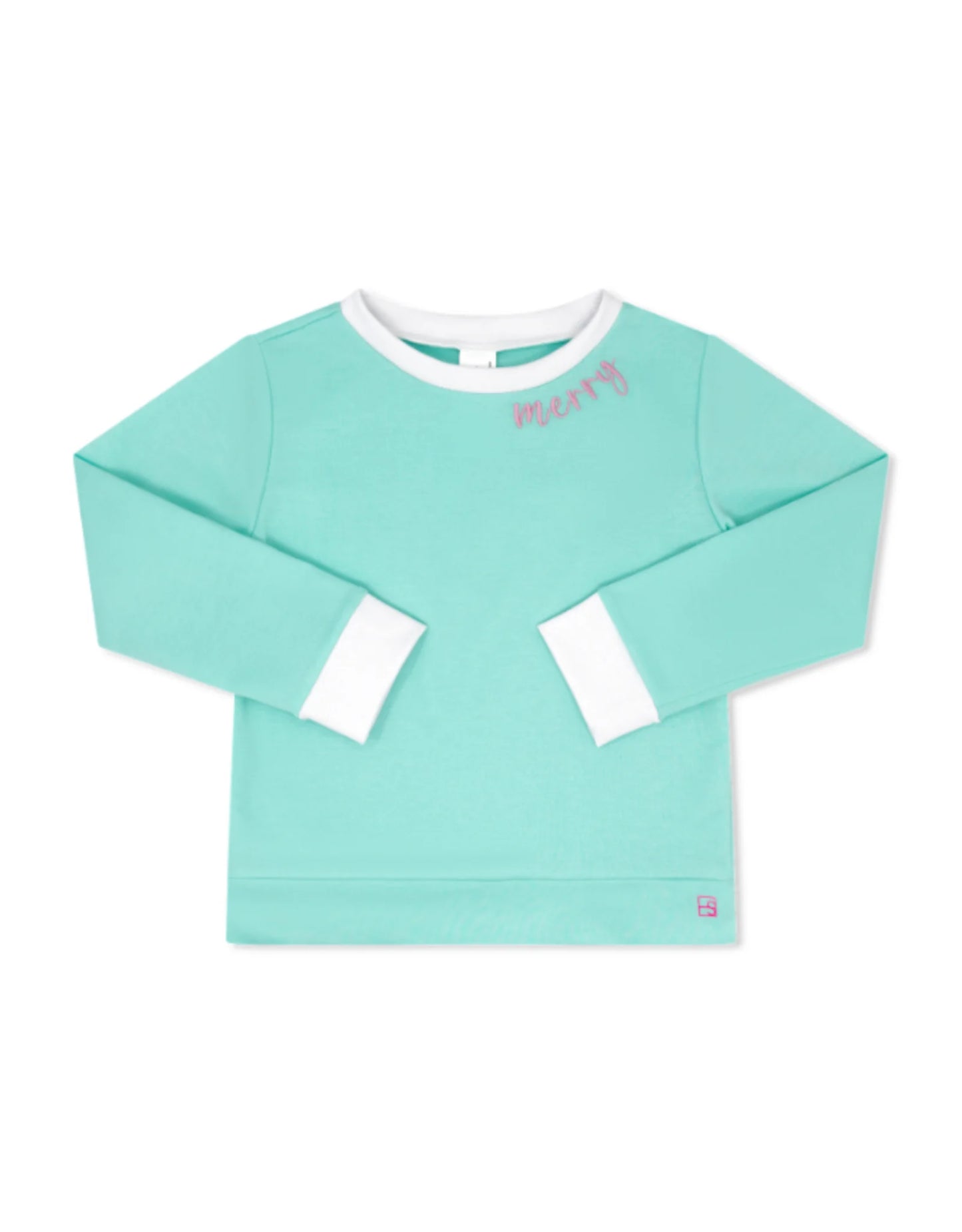 Alex Sweatshirt Totally Turquoise