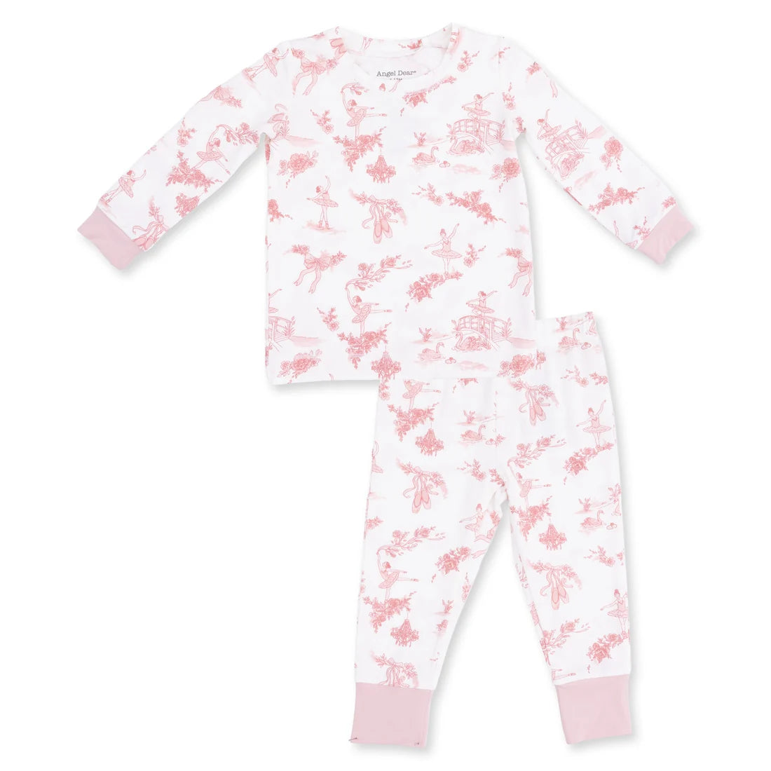 Ballet Toile  Long Sleeve Loungewear Set