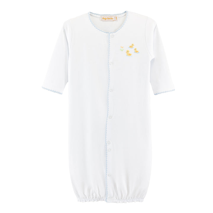 Three Little Ducks Converter Gown with Crochet Trim