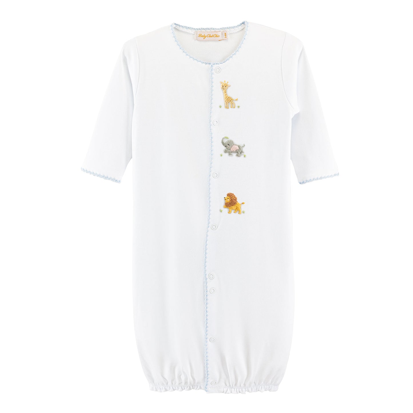 Safari Adventure Converter Gown with Crochet Trim